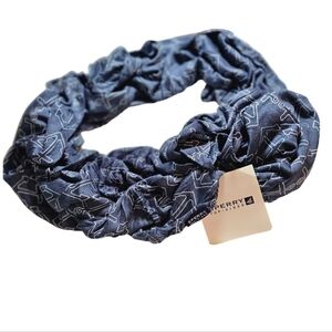 Sperry Top Sider Nautical Anchor Scarf blue white Mother's Day gift